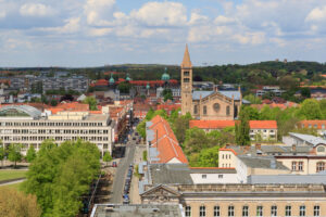 Potsdam aus der Sicht der Nikolaikirche